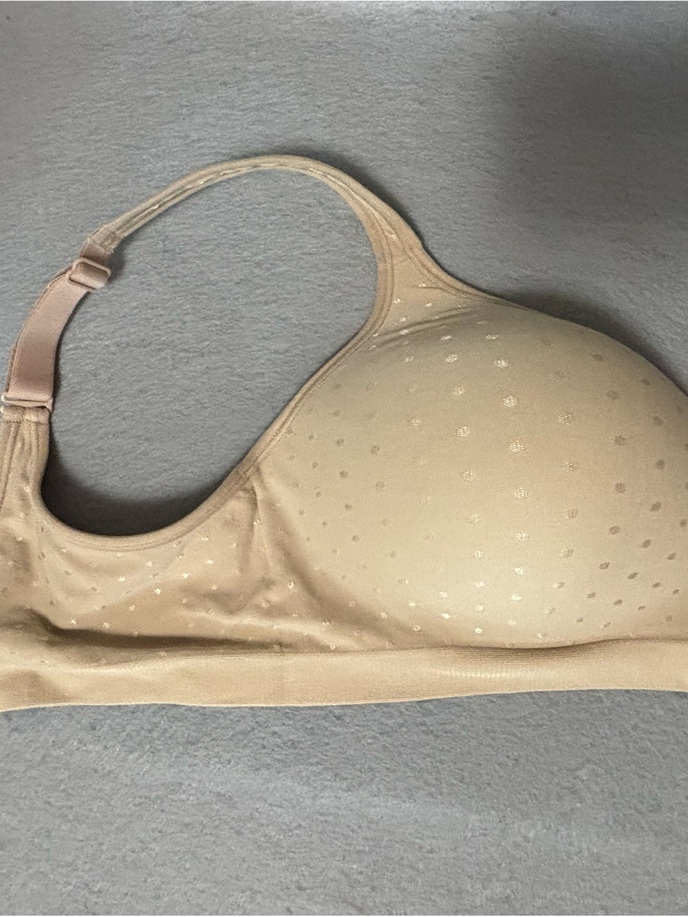 Bali Comfort Revolution 34C Beige Wireless Seamless Lightly Lined Bra DF6600 - Picture 8 of 8